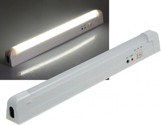 LED Notleuchte "CTNL-30 SMD-UB" Lithium Akku 3,7V/1200mAh, 2W, 30x2x3cm
