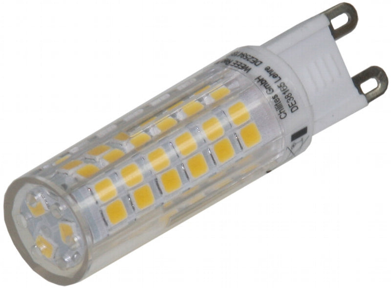 LED Stiftsockel G9, 6W, 540lm 3000k, 330°, 230V, warmweiß