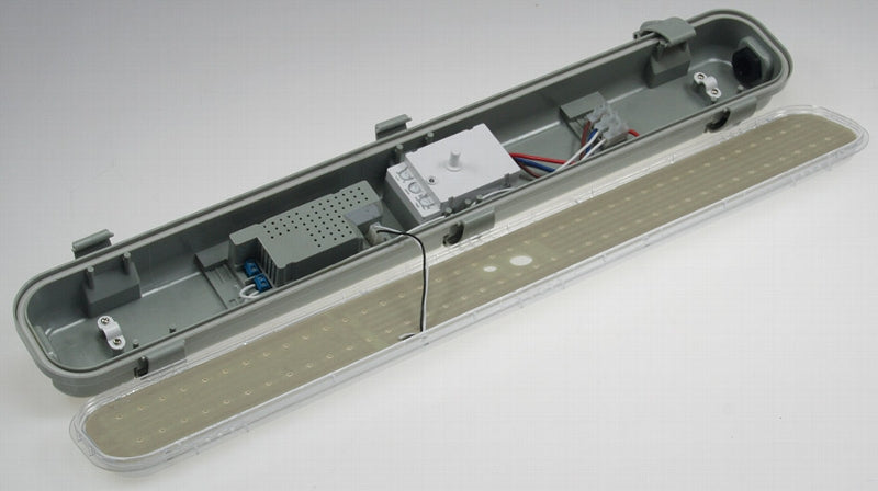 LED Deckenleuchte "HORTA", IP65 18W, 1350lm, 4000K, HF-Bewegungsmelder