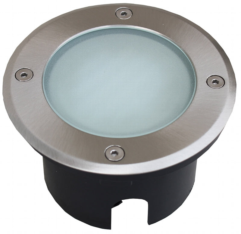 Bodenleuchte "BEL GX53 R " rund ØxT 12x7cm, IP65, GX53 Fassung