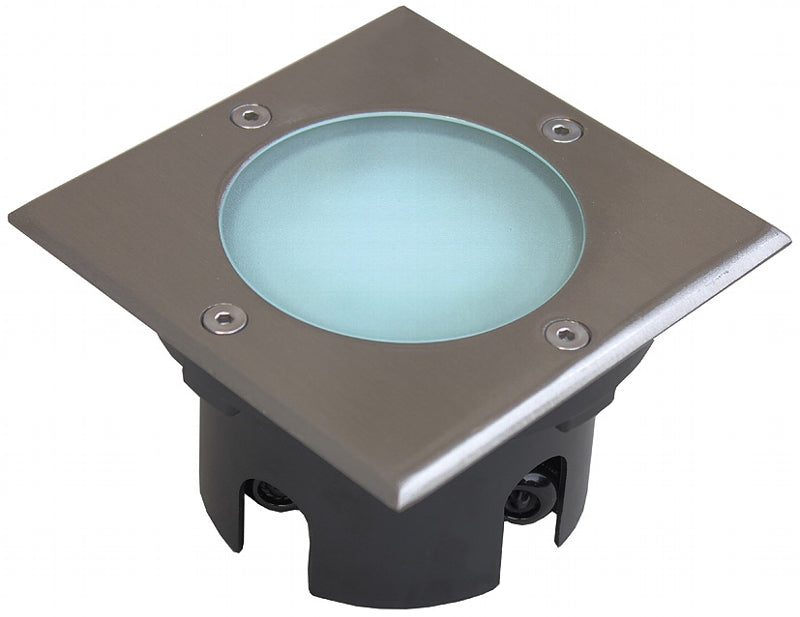 Bodenleuchte "BEL GX53 Q", 4eckig 12x12x7cm, IP65, GX53 Fassung