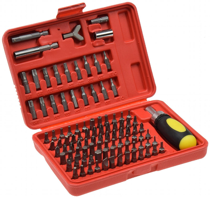 Bitsatz "Multi Box 101" 100 Bits und Ratschen-Schraubendreher