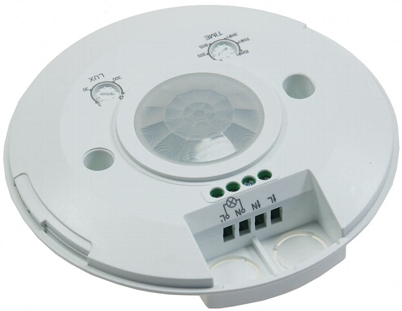 Decken-Bewegungsmelder "CBM-Flat" 360° LED geeignet, 6m Detektion, 2000W, weiß