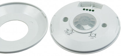 Decken-Bewegungsmelder "CBM-Flat" 360° LED geeignet, 6m Detektion, 2000W, weiß