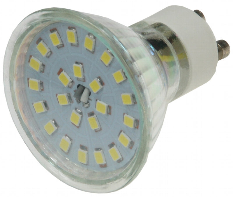LED Strahler GU10 "H55 SMD" 120°, 4000k, 420lm, 230V/5W, neutralweiß