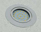 LED-Einbauleuchte "Flat-26" warmweiß 80x26mm, 4W, 330lm, weißes Gehäuse