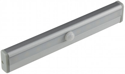 LED Unterbauleuchte "LUB-ALU10" 80Lm 4x AAA / Micro, 10 Leds, Licht: weiß