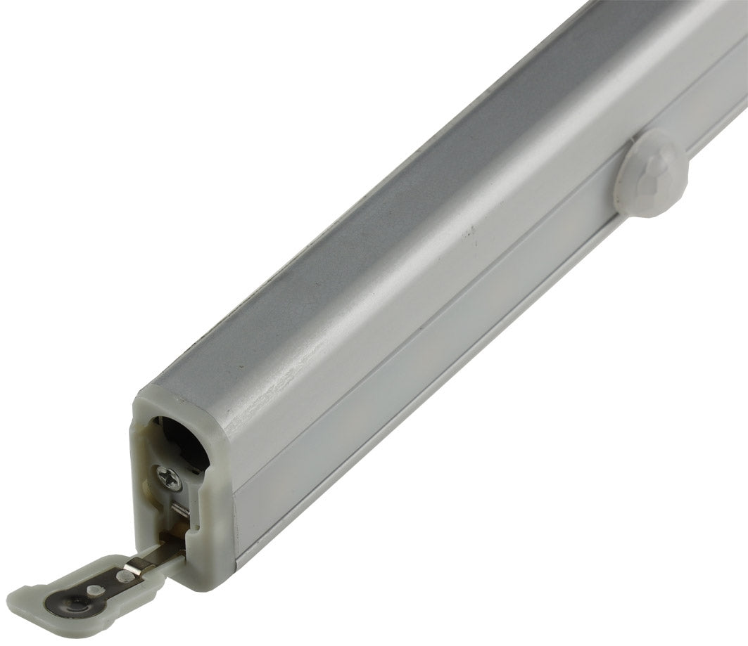 LED Unterbauleuchte "LUB-ALU10" 80Lm 4x AAA / Micro, 10 Leds, Licht: warmweiß