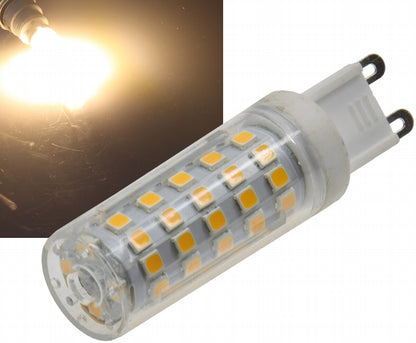 LED Stiftsockel G9, 8W, 720lm 330°, 230V, 3000K, warmweiß