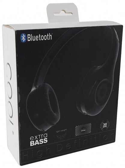 Bluetooth-Kopfhörer HighDefinition integr. Akku, schwarz