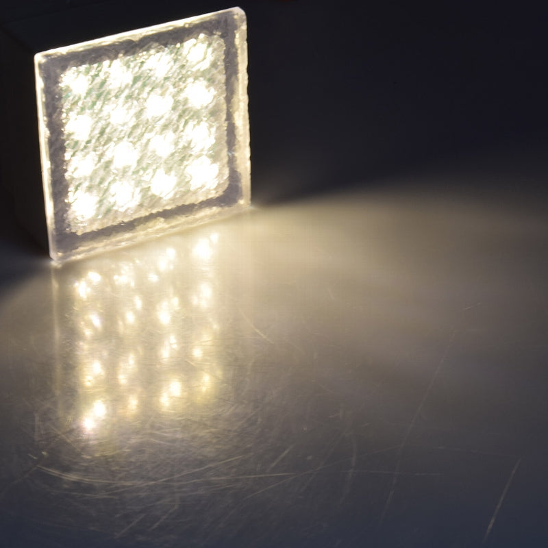 LED Pflasterstein "BRIKX 10" warmweiß 10x10x7cm, 80lm, IP67, 230V