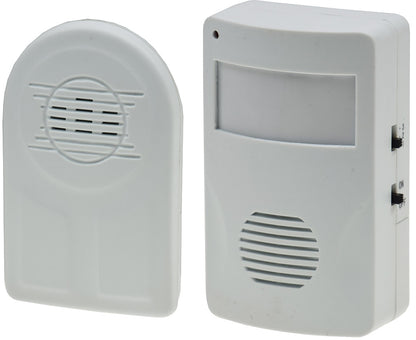 Durchgangsmelder "CTDM-30" bis zu 30m RW 433MHz, PIR Melder + Funkklingel