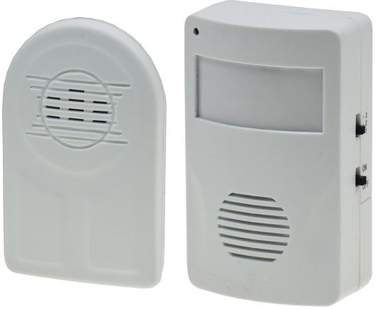 Durchgangsmelder "CTDM-30" bis zu 30m RW 433MHz, PIR Melder + Funkklingel