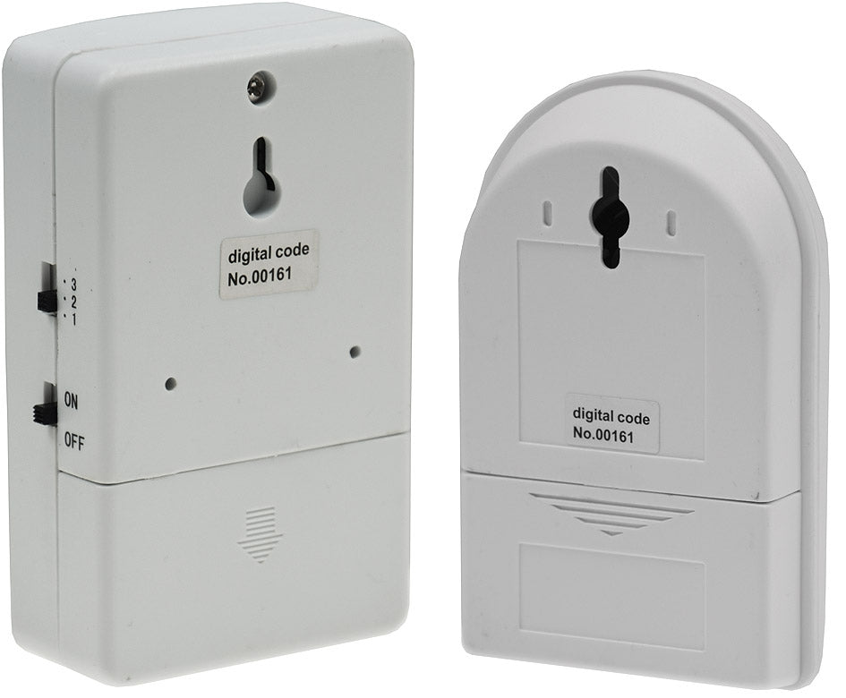 Durchgangsmelder "CTDM-30" bis zu 30m RW 433MHz, PIR Melder + Funkklingel