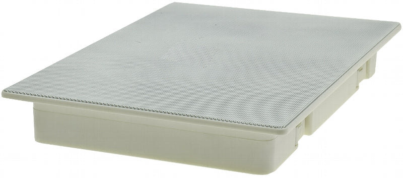 Einbaulautsprecher "CTE-34E",eckig, weiß 2-Wege, 287x197mm, 120 Watt