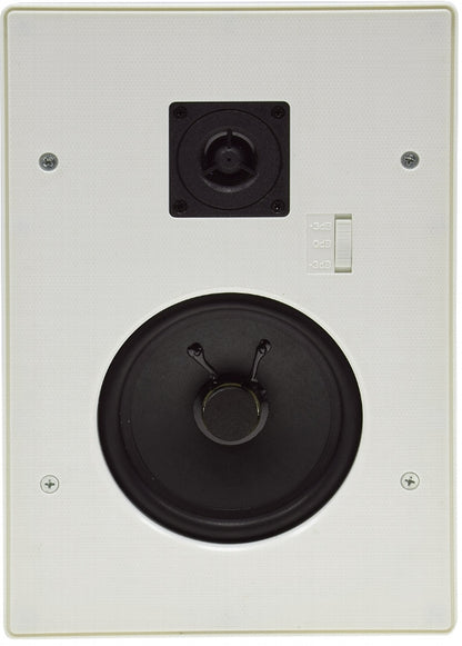 Einbaulautsprecher "CTE-34E",eckig, weiß 2-Wege, 287x197mm, 120 Watt