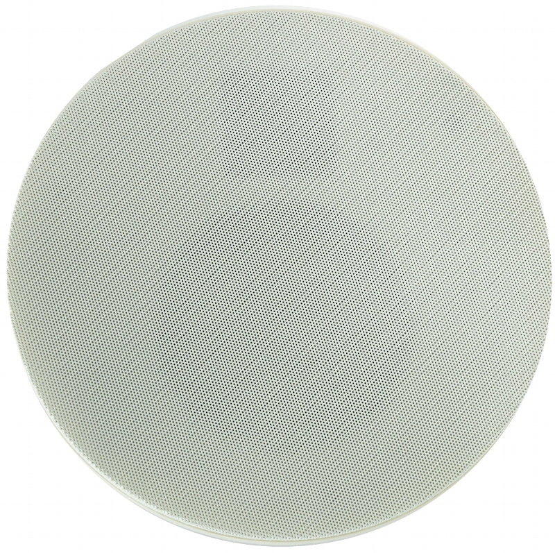 Einbaulautsprecher "CTE-26R", rund, weiß 2-Wege, Ø 25,5cm, 120 Watt