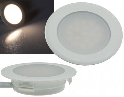 LED-Einbauleuchte "EBL-HV65",neutralweiß 2 Watt, 230V AC , 4200K, 170 Lumen