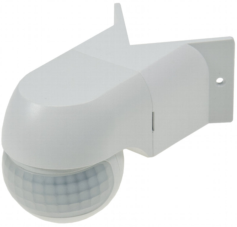 Aufputz Bewegungsmelder "CBM-Slim" 200° LED-geeig, 200°, IP44, 1-800W, weiß