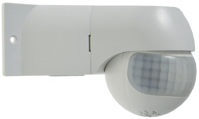 Aufputz Bewegungsmelder "CBM-Slim" 200° LED-geeig, 200°, IP44, 1-800W, weiß
