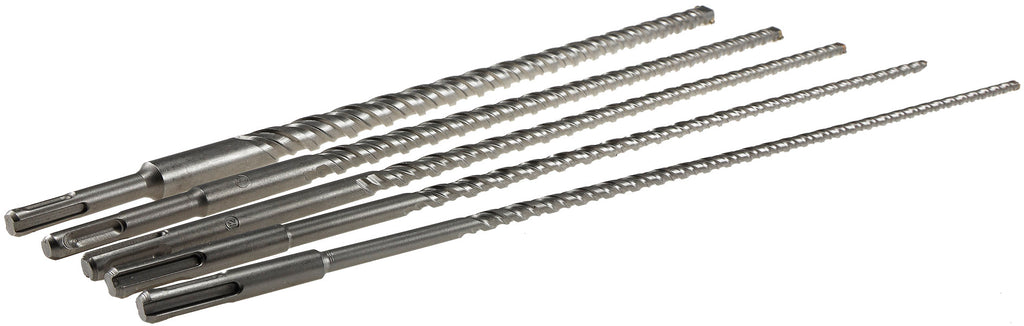 SDS-PLUS Schlagbohrerset, 60cm 8-10-12-15-20mm Ø