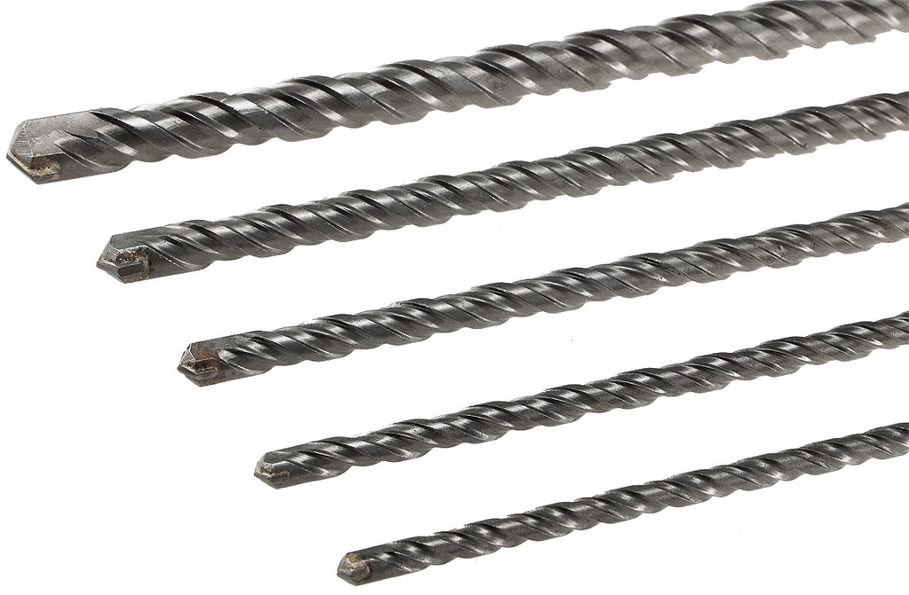 SDS-PLUS Schlagbohrerset, 60cm 8-10-12-15-20mm Ø