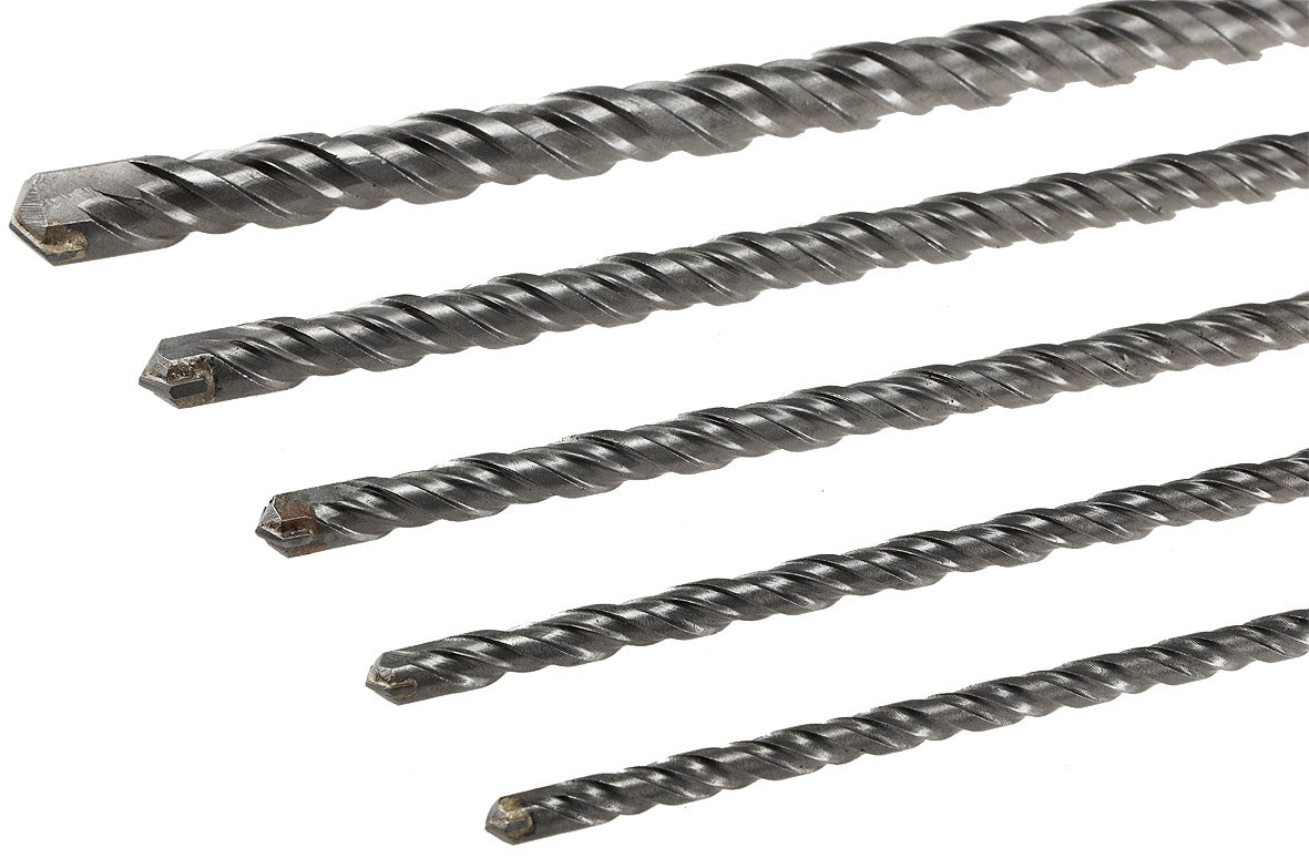 SDS-PLUS Schlagbohrerset, 60cm 8-10-12-15-20mm Ø