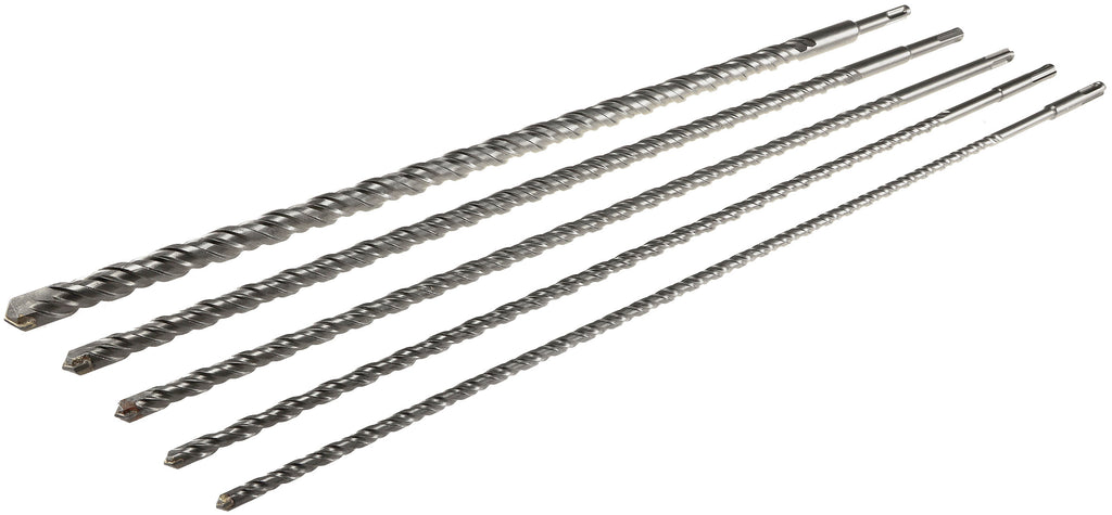 SDS-PLUS Schlagbohrerset, 60cm 8-10-12-15-20mm Ø