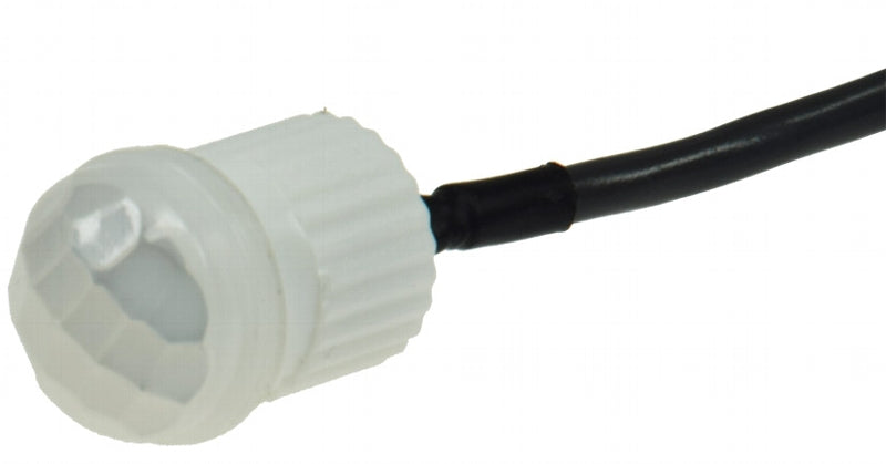 Einbau-Bewegungsmelder "CT-PIR Mini 12V" 12V DC, 1-60W, LED geeignet, weiß
