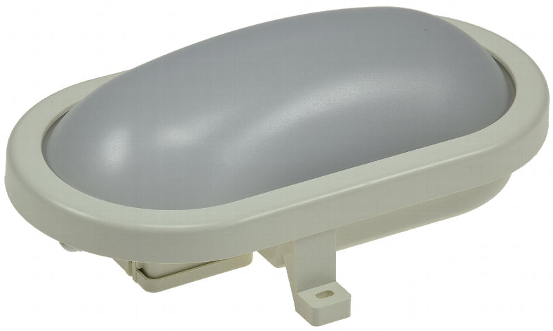 LED Oval-Armatur "FRL-O 12" IP44 Feuchtraum-Leuchte, 12W, 1000lm, 4200K
