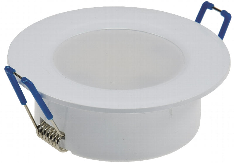 LED-Einbauleuchte "Flat-30 FR-R" 2900K Ø85x30mm, 5W, 460lm, IP44, rund, weiß