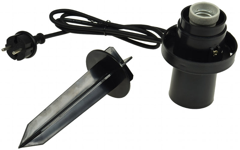 Garten Kugelleuchte Erdspieß "CT-GL20cm" IP44, 230V, 1,5m Kabel, E27 Fassung