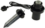 Garten Kugelleuchte Erdspieß "CT-GL20cm" IP44, 230V, 1,5m Kabel, E27 Fassung