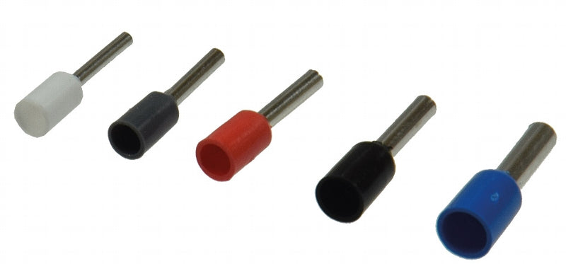 Aderendhülsen-Sortiment 0,5-2,5mm² isoliert, in Streudose, 400-teilig