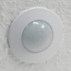 Decken-Einbau-Bewegungsmelder 360° FLAT LED geeignet, 8m Detektion, weiß,80x30mm
