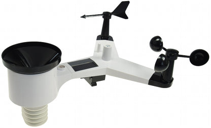 Digitale Funk-Wetterstation "CTW-902 Wi" DCF, Luftfeuchte, Wind & Regen, WiFi