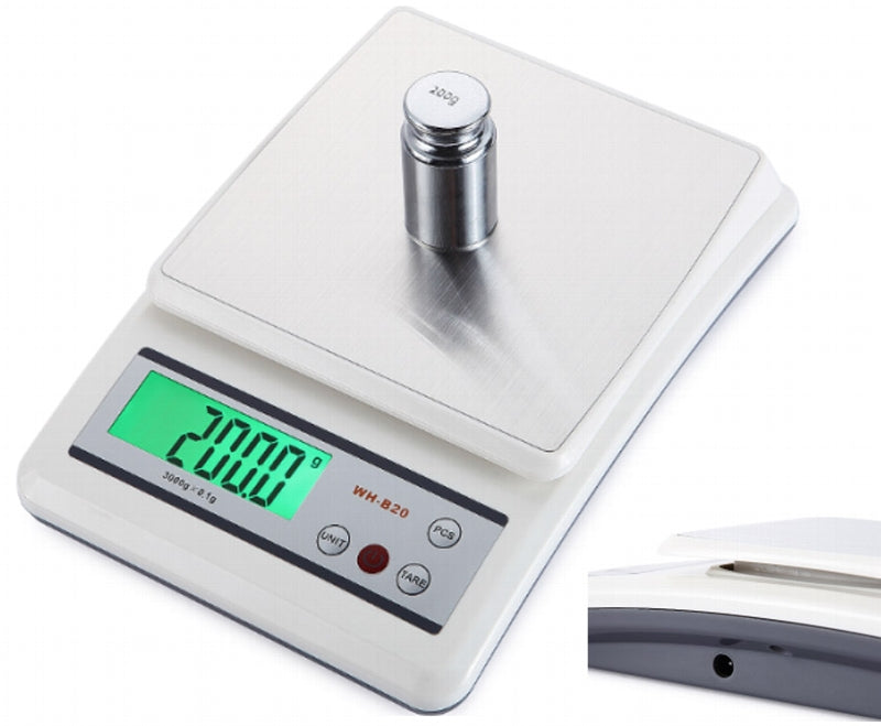 Präzisionswaage Zählfunktion "CT PW-10" 0-10kg, ±1g, 21x15x4,5cm