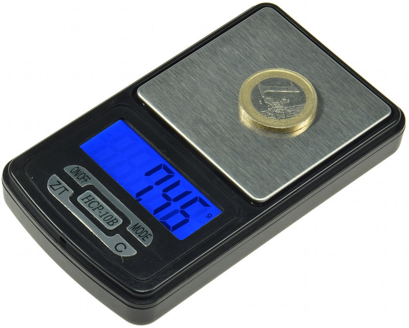 Feinwaage / Taschenwaage "CT FW-500" 500g x 0,1g / 300g x 0,01g
