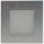 LED Wand-Einbauleuchte "EBL 86" 2,5W, 3000k, warmweiß, Rahmen silber