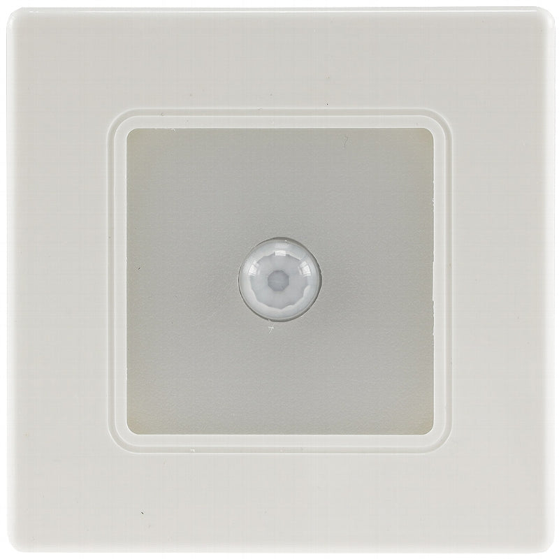 LED Wand-Einbauleuchte "EBL 86 PIR" 1,8W, 3000k, warmweiß, Rahmen cremeweiß