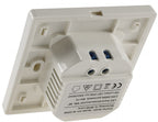 LED Wand-Einbauleuchte "EBL 86 PIR" 2,5W, 3000k, warmweiß, Rahmen silber