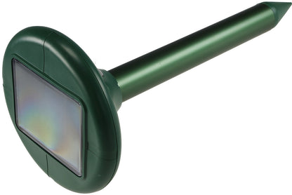 Maulwurf- + Wühlmaus-Schreck Premium Solar, Schall + Vibration, bis zu 900m²