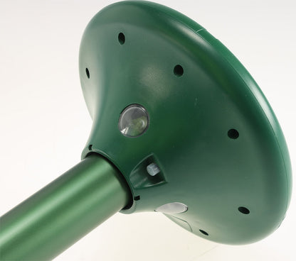 Maulwurf- + Wühlmaus-Schreck Premium Solar, Schall + Vibration, bis zu 900m²