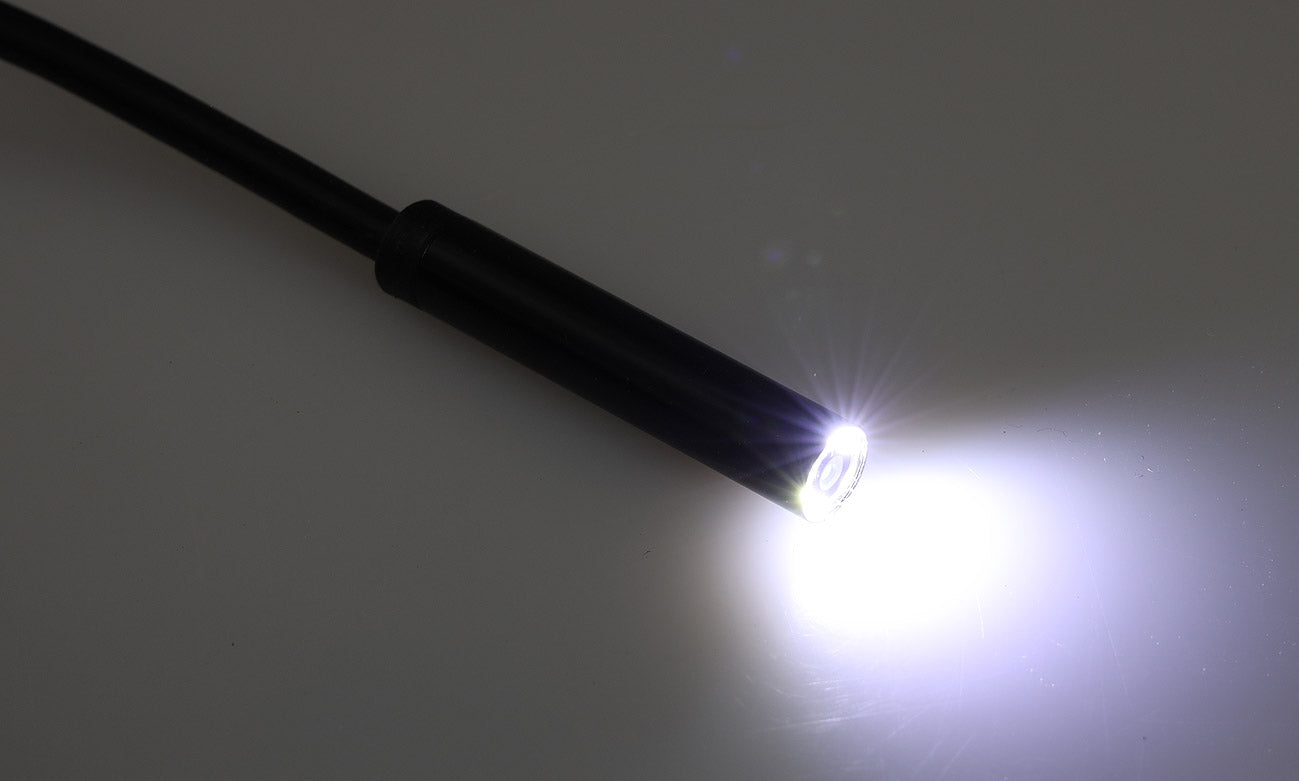 Endoskopkamera USB mit 7m Kabel HD Auflösung 1600x1200, IP67 wasserfest