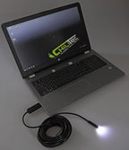 Endoskopkamera USB mit 7m Kabel HD Auflösung 1600x1200, IP67 wasserfest