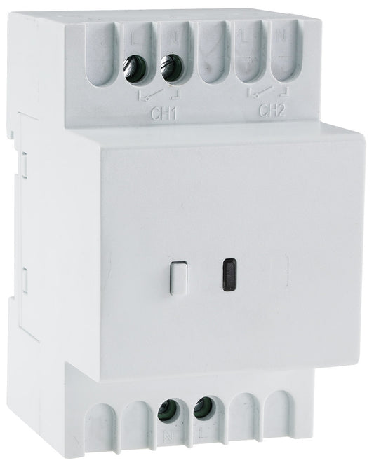Funk-Empfänger HS1 für "Pilota Casa" max. 3600W, 1fach Schalter f. Hutschiene