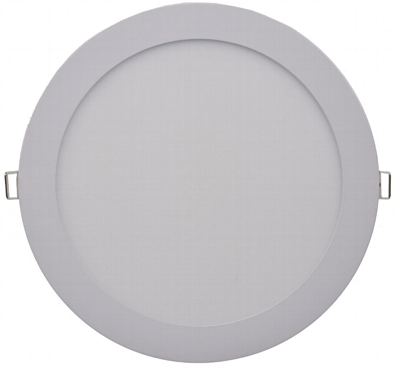 LED Licht-Panel "QCP-22R", Ø 22,5cm 230V, 18W, 1300 Lumen, 2900K / warmweiß