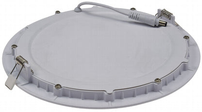 LED Licht-Panel "QCP-22R", Ø 22,5cm 230V, 18W, 1300 Lumen, 2900K / warmweiß