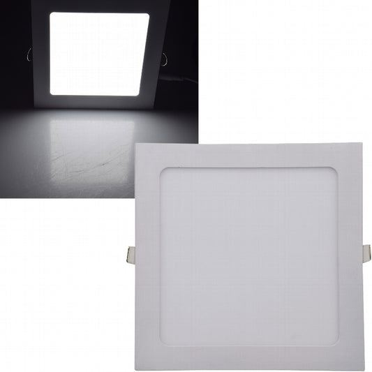 LED Licht-Panel "QCP-22Q", 22,5x22,5cm 230V, 18W, 1340 Lumen,4200K /neutralweiß