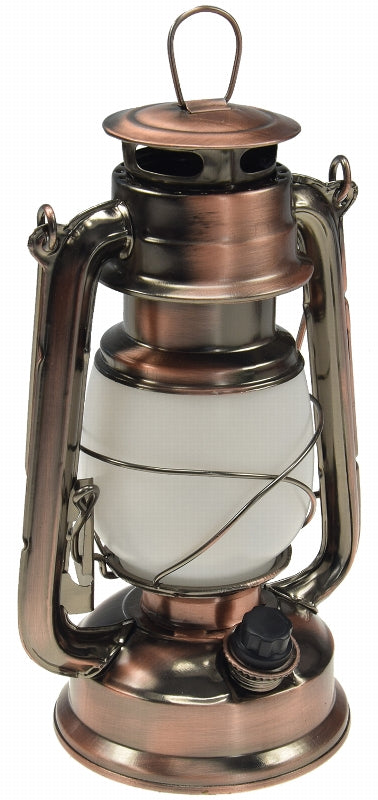 LED Camping Laterne "CT-CL Copper" ØxH 12x23,5cm, 4x AA, warmeiß, dimmbar